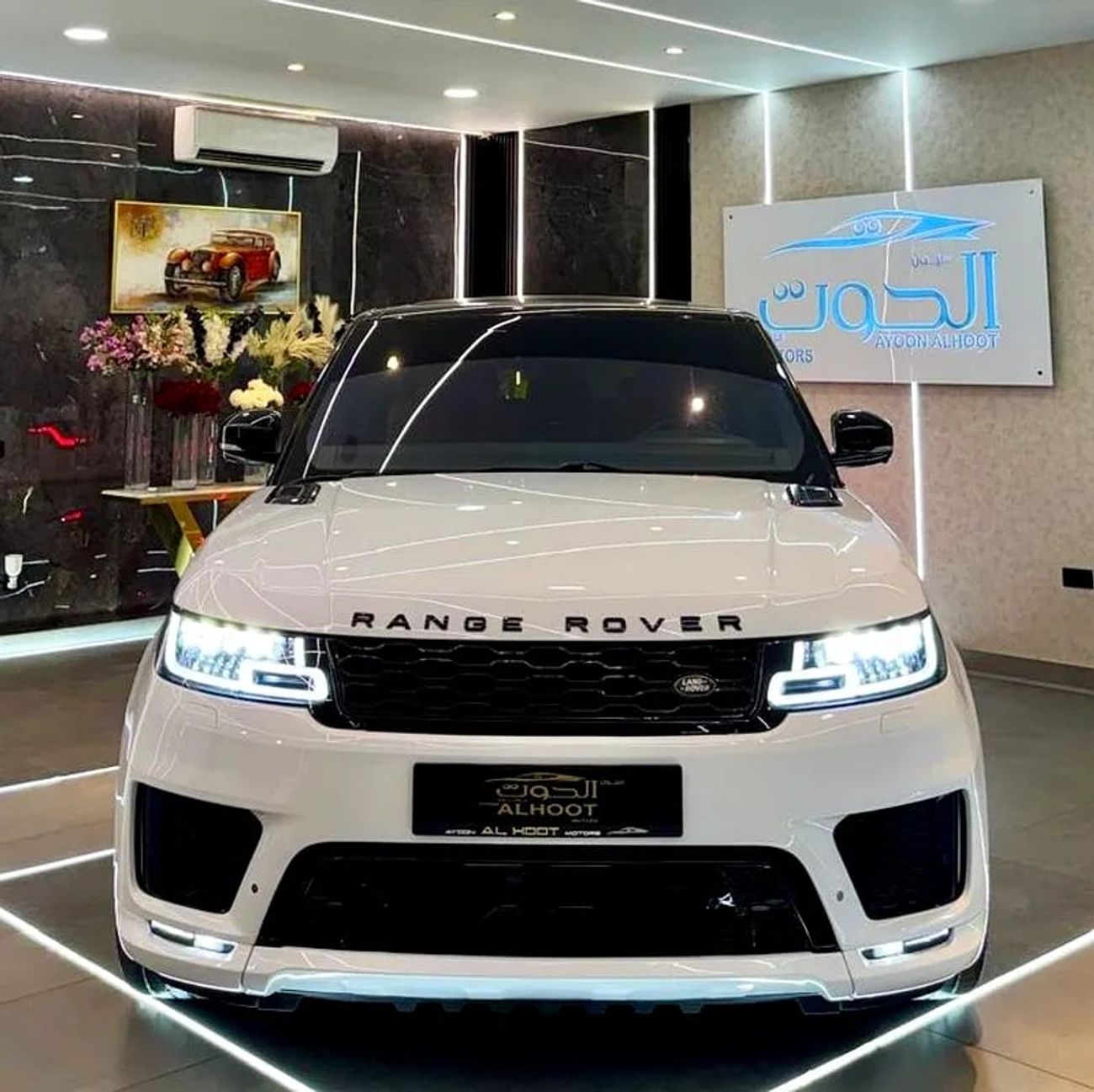 Land Rover Range Rover Sport AUTOBIOGRAPHY V8 || RED INT || TOP RANGE || GCC || ACCIDENTS FREE || LOW MILEAGE