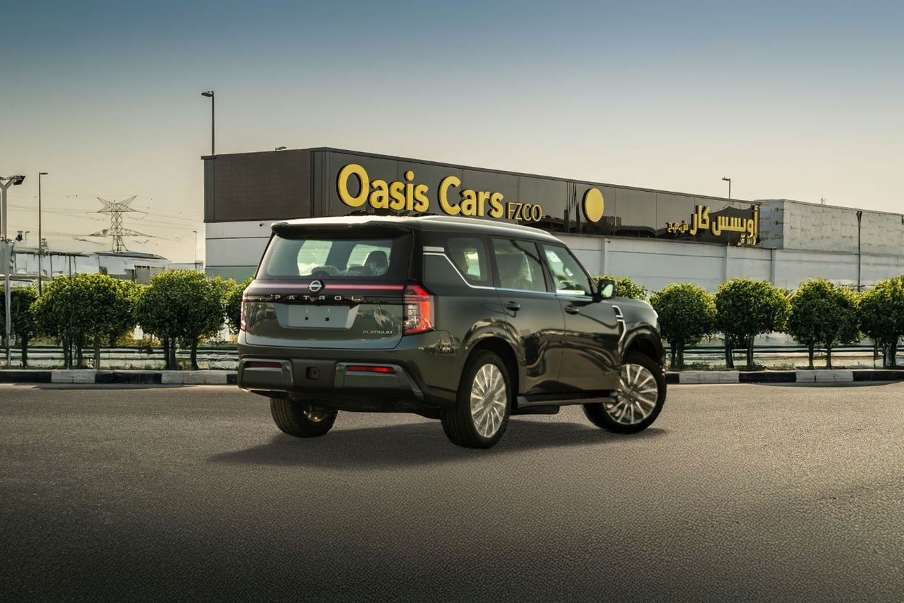 نيسان باترول LE Platinum 2026 Brand New 3.5L Twin Turbo For Export GCC