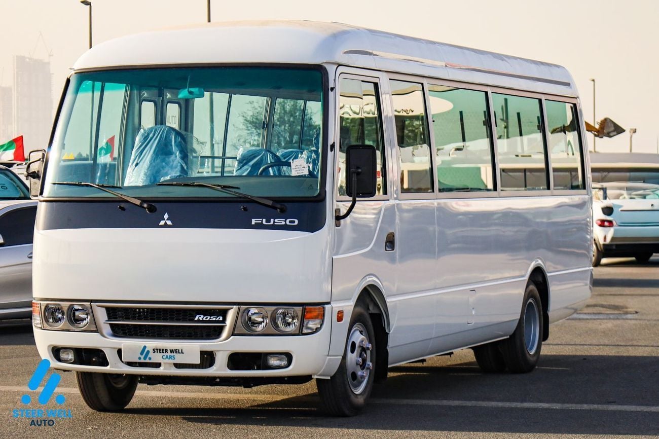 Mitsubishi Rosa 2026 Model | 30 Seats | Full Comfort Features | 4.2L Diesel Manual | GCC Spec | Brand New