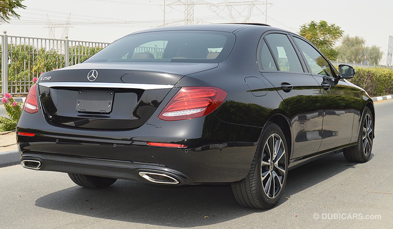 Mercedes-Benz E 250 2018, 2.0L V4 GCC, 0km with 2 Years Unlimited Mileage Warranty