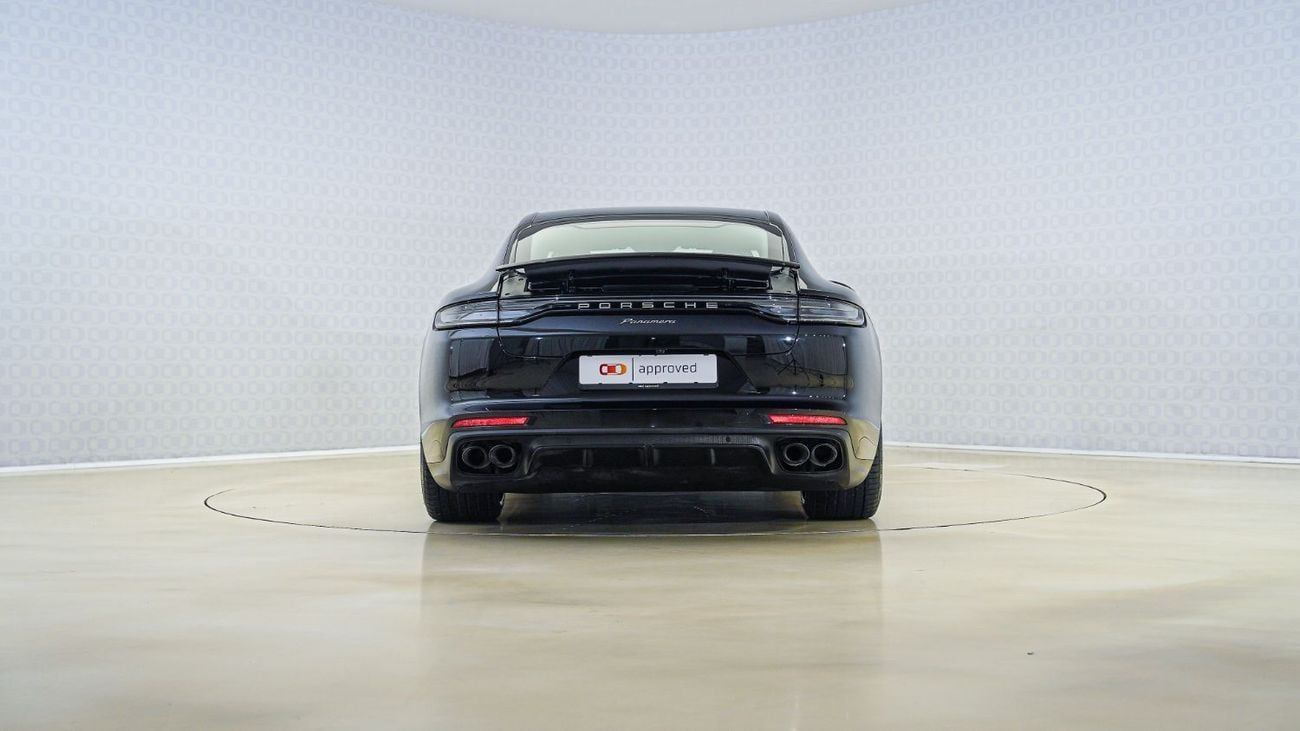 بورش باناميرا | AED 5,500 PM | Warranty May-2026 | GCC