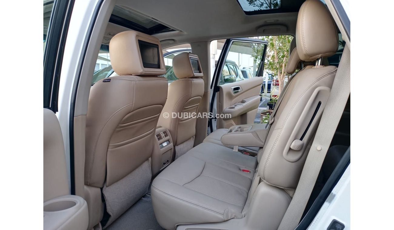 نيسان باثفايندر خليجى موديل 2013 صبغ وكالة بانوراما خمس كاميرات جلد مثبت بحالة ممتازة