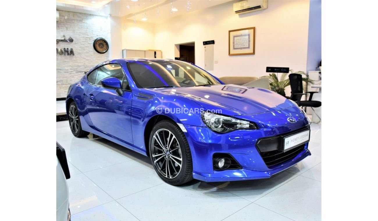 سوبارو BRZ AED 1,135 Per Month / 0% D.P | Subaru BRZ 2016 Model!! in Blue Color! GCC Specs