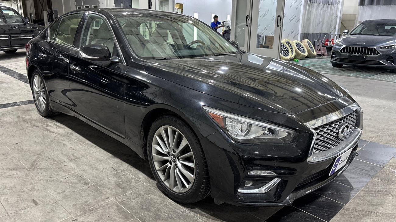 Infiniti Q50 2023 LUXE | AED 883/Month | 0 DP | 30 Day Return | Warranty