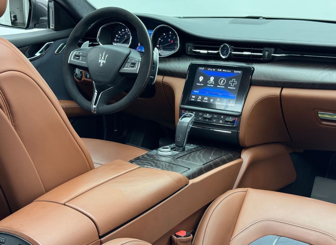 Maserati Quattroporte GTS 3.8L 2020 Maserati Quattroporte GTS GranLusso, 1 Year Warranty, Service History, GCC