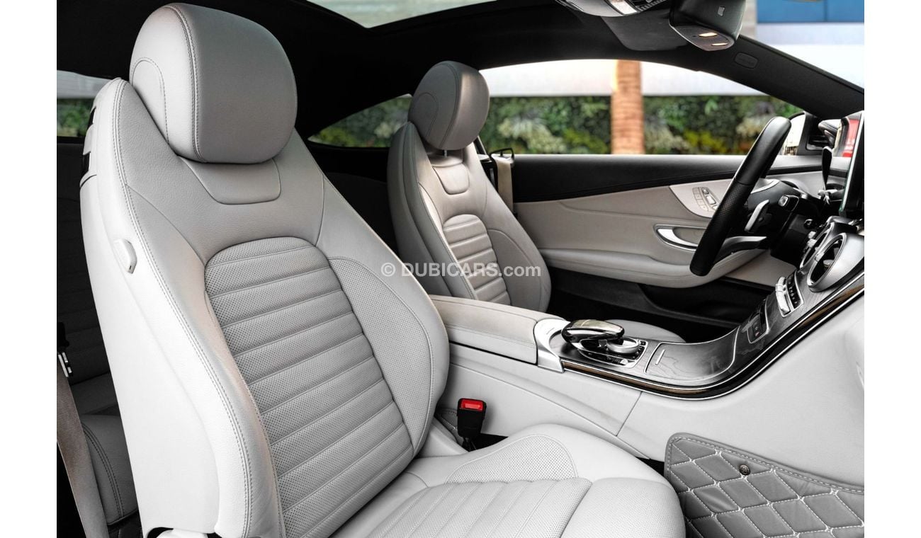مرسيدس بنز C 200 AMG Coupe | 3,327 P.M  | 0% Downpayment | Excellent Condition!