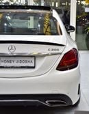 مرسيدس بنز C 200 . EXCELLENT DEAL for our Mercedes Benz C200 ( 2019 Model ) in White Color GCC Specs