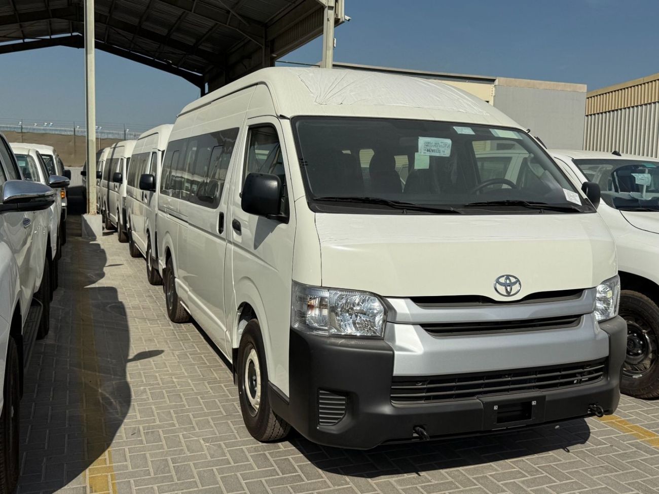 Toyota Hiace 2026 Toyota Hiace STD 16-Seater High-Roof Mid-Option 2.5L 4-Cyl Diesel M/T RWD Only For Africa