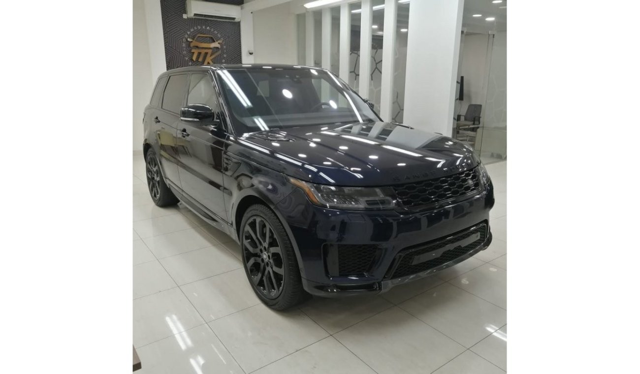 لاند روفر رانج روفر سبورت إتش أس إي RANGE ROVER SPORT 2020 BLUE 22.000 KM PANORAMA BLACK LEATHER INTERIOR REAR CAMERA HYDRAULIC FULL OPT