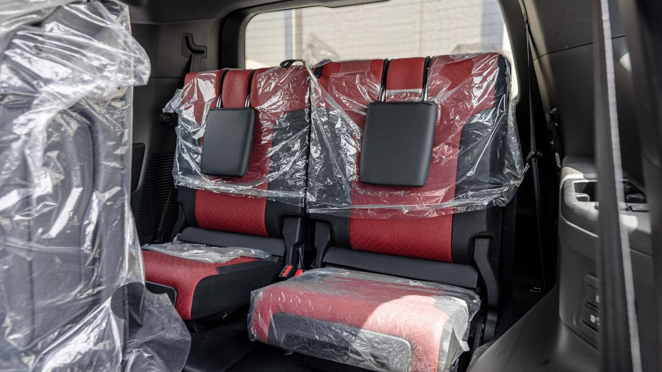 تويوتا لاند كروزر 2025 Toyota Land Cruiser VX 4.0L AT Petrol (Black-Red)