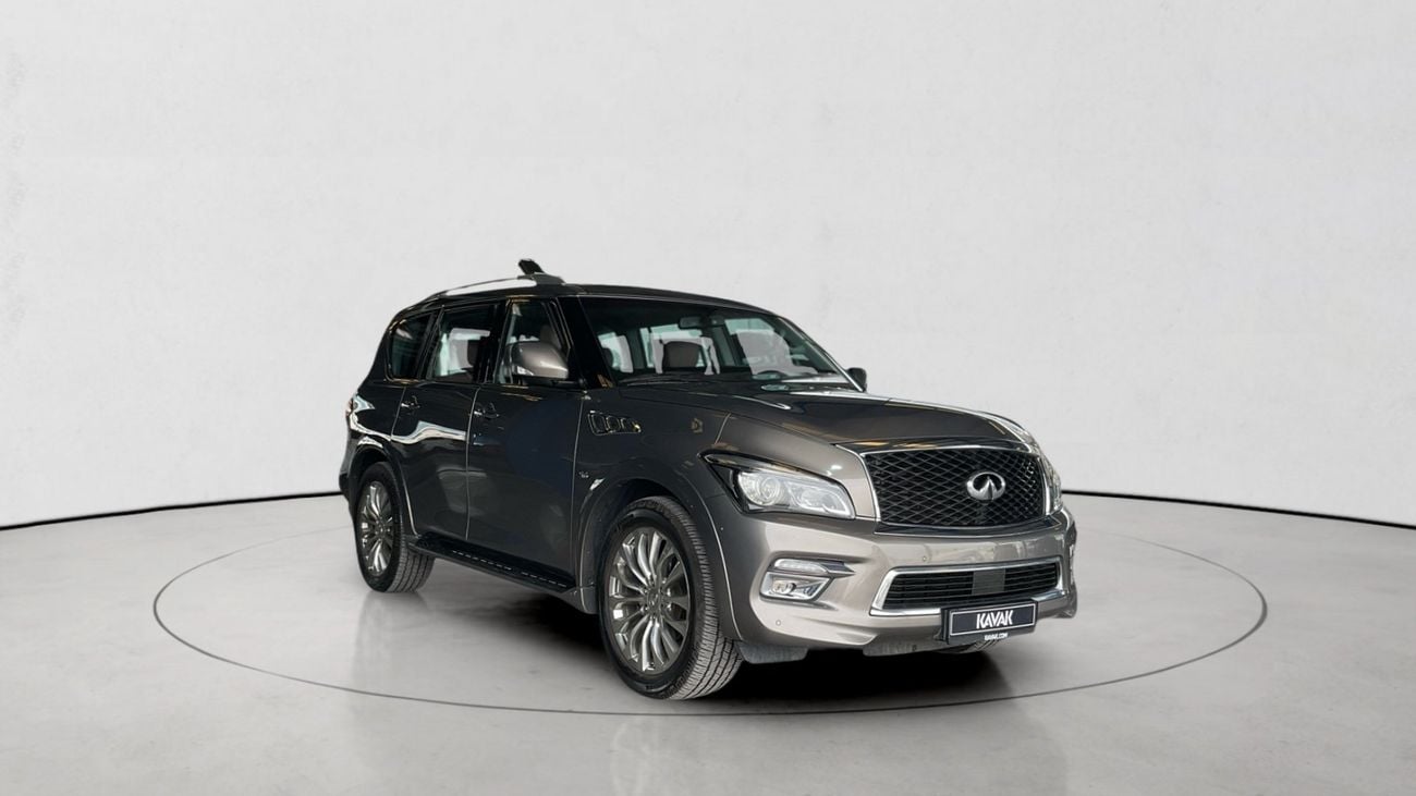 إنفينيتي QX80 Excellence (8 Seater) | شامل الضمان | 0 ﺪﻔﻋﺓ ﺃﻮﻟﻯ