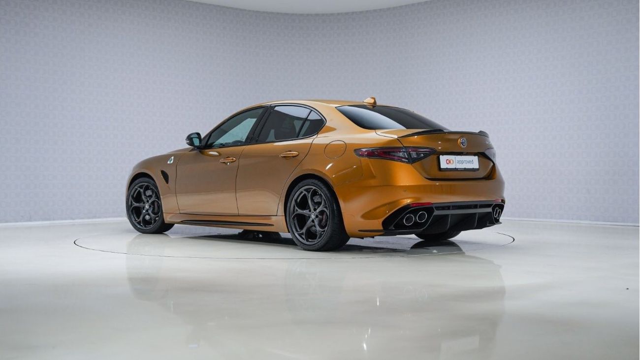 Alfa Romeo Giulia Quadrifoglio - Warranty until Jan 2028 - Approved Prepared Vehicle