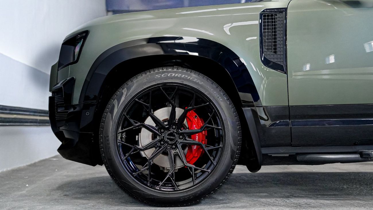 لاند روفر ديفندر P400 110 X-Dynamic HSE 3.0L (5 Seater) UAE's Very Best Example | 2 Years Free Servicing | AED 3,921