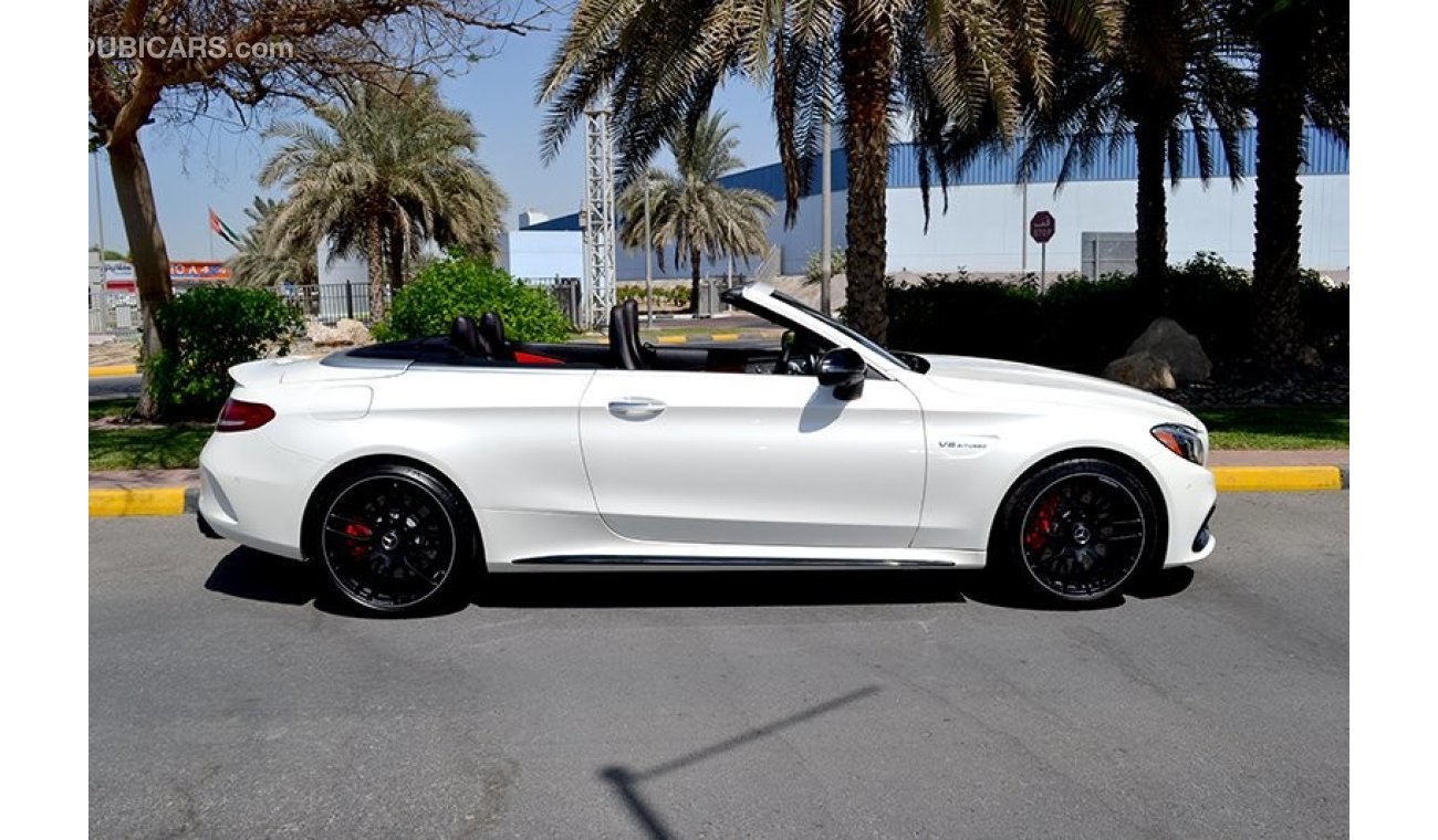 مرسيدس بنز C 63 AMG ZERO DOWN PAYMENT - 7,000 AED/MONTHLY - UNDER WARRANTY