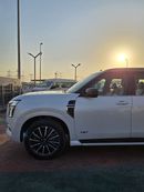 نيسان باترول LE PLATINUM CITY نيسان باترول بلاتينيوم LE 3.5 أسود اللون مع مقصورة داخلية حمراء، موديل 2026