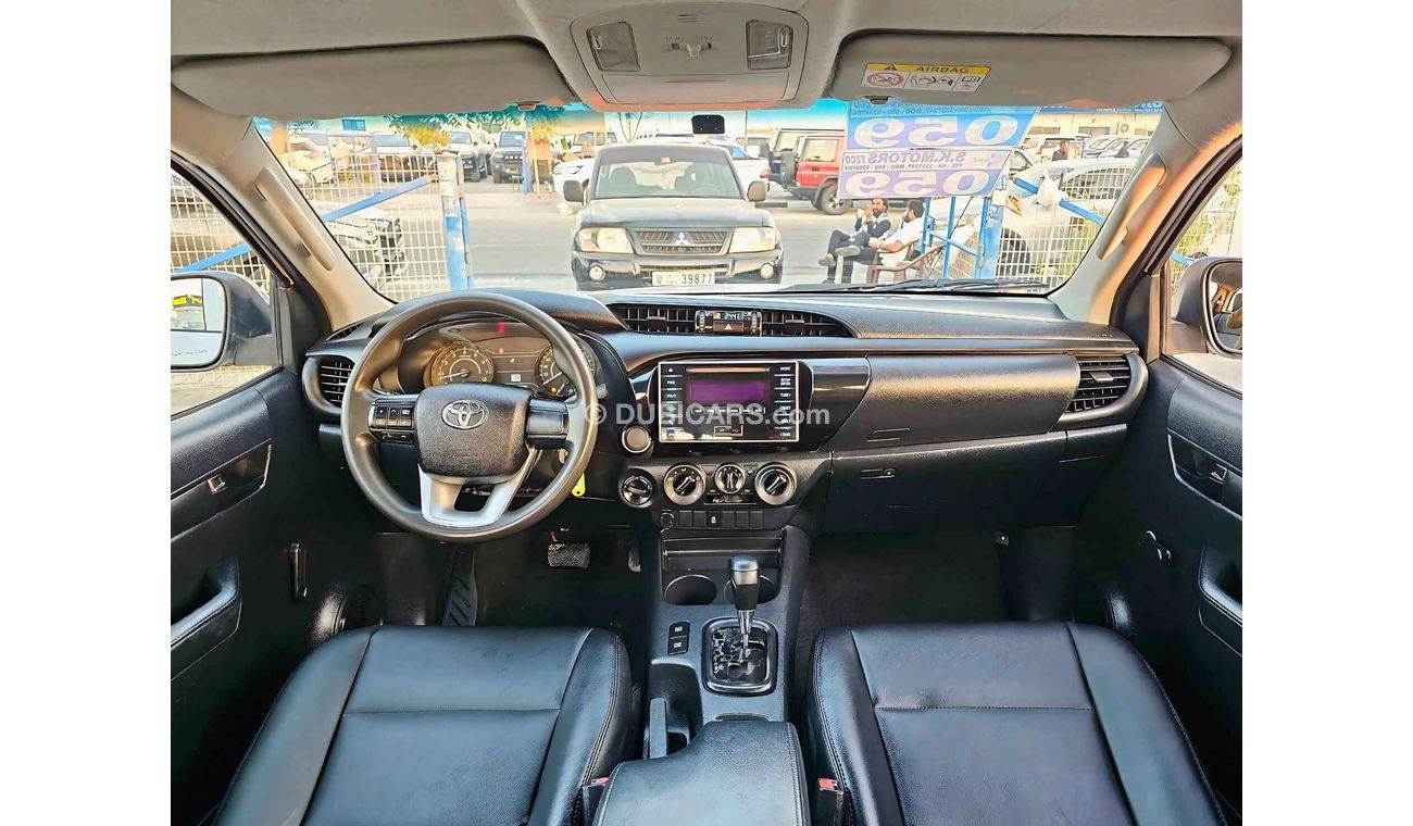 تويوتا هيلوكس GLX / A/T/ 2.7L PETROL 4WD / SIDE STEPS / FULL OPTION / EXPORT ONLY / LOT#91992