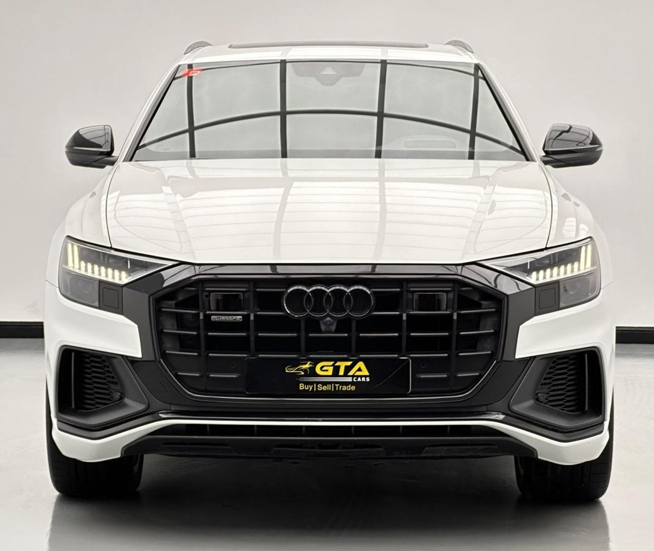 Audi Q8 2019 Audi Q8 55TFSI Quattro S-line, 1 Year Warranty Unlimited Km, Full Service History, GCC