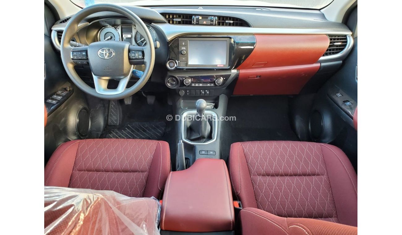 Toyota Hilux Toyota Hilux 2021 model M/T White/Red 2.7L Petrol With Push Start