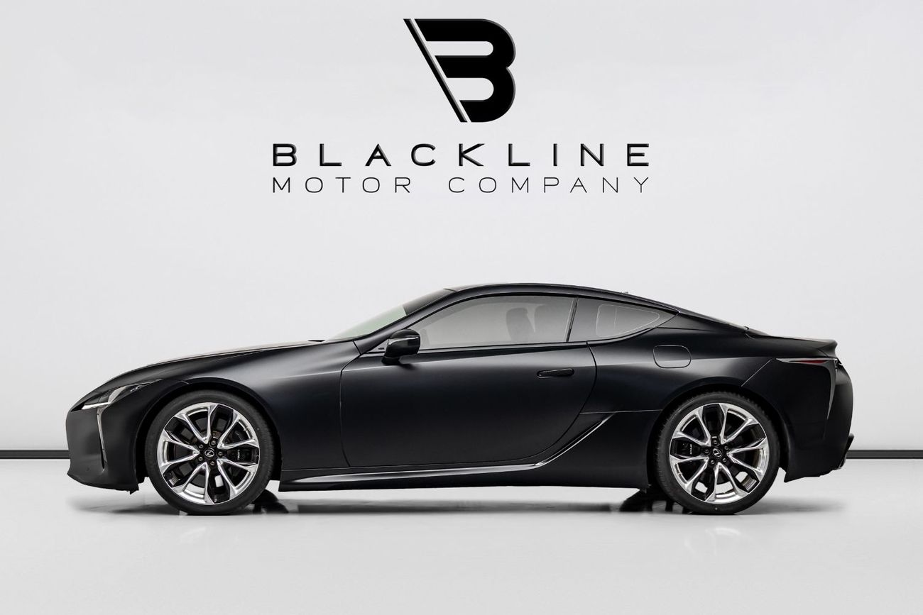Lexus LC500 5.0L V8 Titanium 2022 Lexus LC 500, 2027 Lexus Warranty, 2026 Lexus Service Contract, Low KMs, GCC