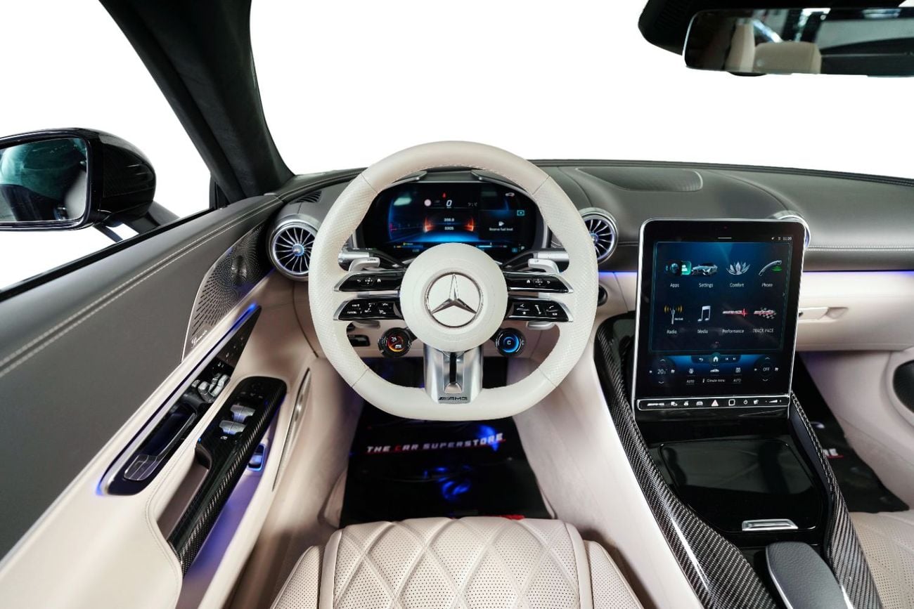 مرسيدس بنز SL 63 AMG 4 MATIC Plus-Low Mileage-Exclusive Color-AMG Driver Performance Pack