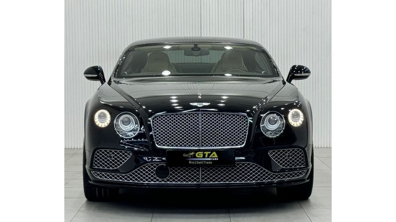 Bentley Continental GT 2016 Bentley Continental GT Speed W12, Oct 2025 Service Pack, Very Low Kms, Excellent Condition, GCC