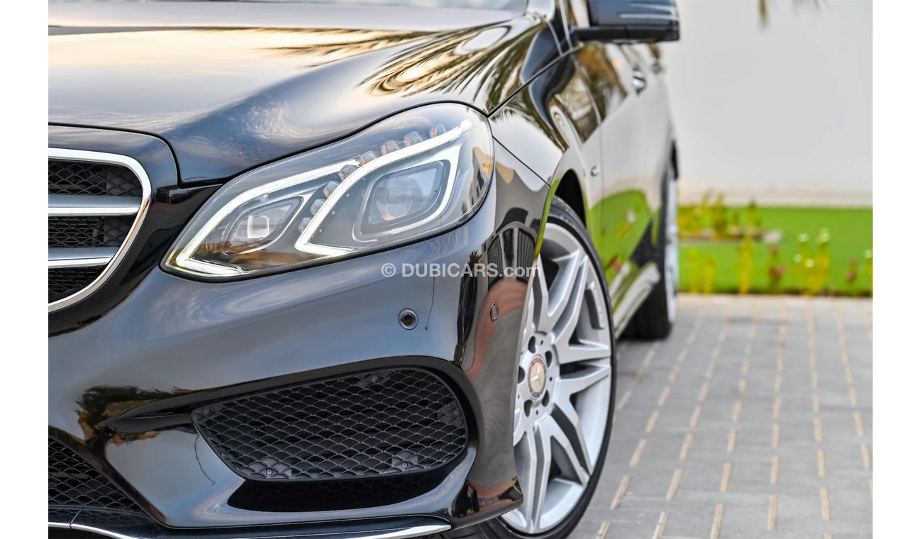 Mercedes-Benz E300 AMG Agency Warranty | 2,135 P.M | 0% Downpayment | Full Option | Exceptional Condition