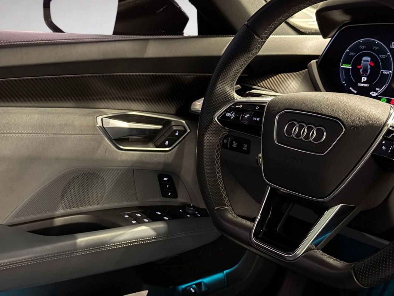Audi e-tron GT RS (L · None - Electric Cyl · Automatic · Electric · Sedan · All Wheel Drive · 5 Seats · 4 Door) AED 3,200 P.M | 0% DOWN PAYMENT | AUDI E-TRON GT | 2022 | GCC SPECS