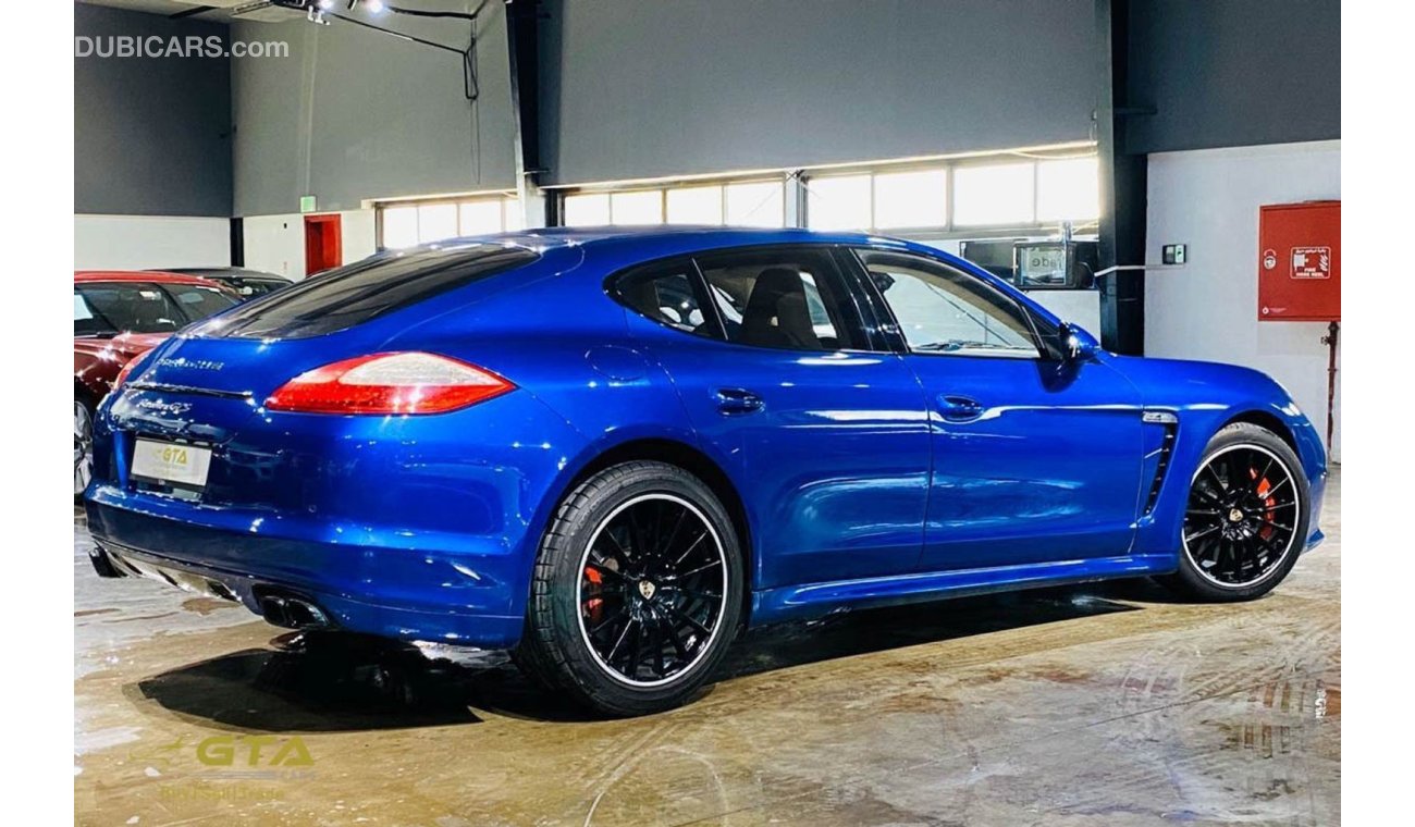 بورش باناميرا 2013 Porsche Panamera GTS, Service History, GCC