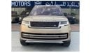 Land Rover Range Rover GOLD COLOR GCC SPEC UNDER WARRANTY AND SERVICE