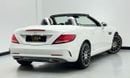 Mercedes-Benz SLC 200 Std 2.0L 2017 Mercedes-Benz SLC 200 Roadster, Full Service History, GCC