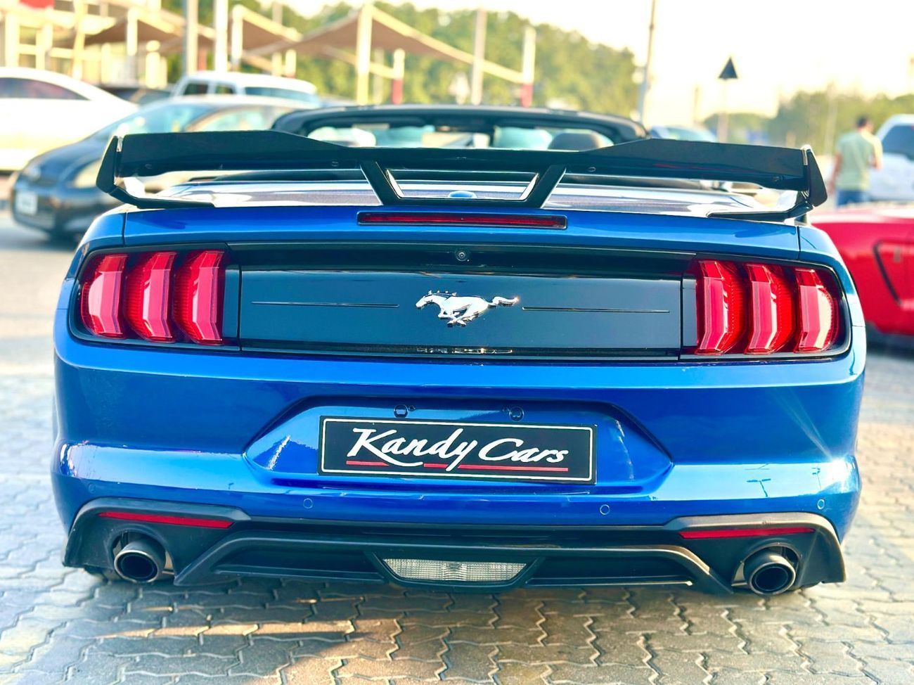 Ford Mustang Ecoboost Convertible | Monthly 1100/- | 0% DP |  Fog Lights | # 44894 | Ramadan Offer!