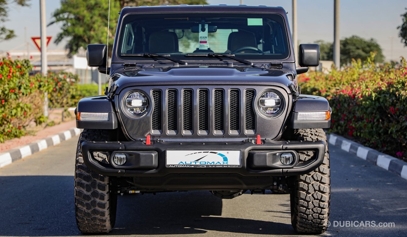 Jeep Wrangler Unlimited Rubicon V6 3.6L , GCC , 2021 , 0Km , W/3 Yrs or 60K Km WNTY @Official Dealer