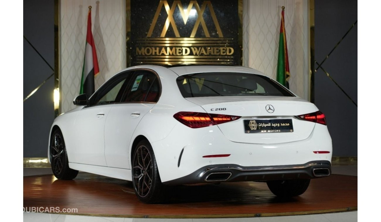 مرسيدس بنز C200 Mercedes-Benz C 200 Premium Plus | 2024 GCC 0km | 5 Years Agency Warranty