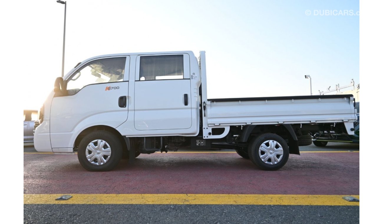 كيا K2700 Kia Bongo K2700 2.7L Diesel, Manual Transmission, Double Cab, Leather Seats, Color White, Model 2024