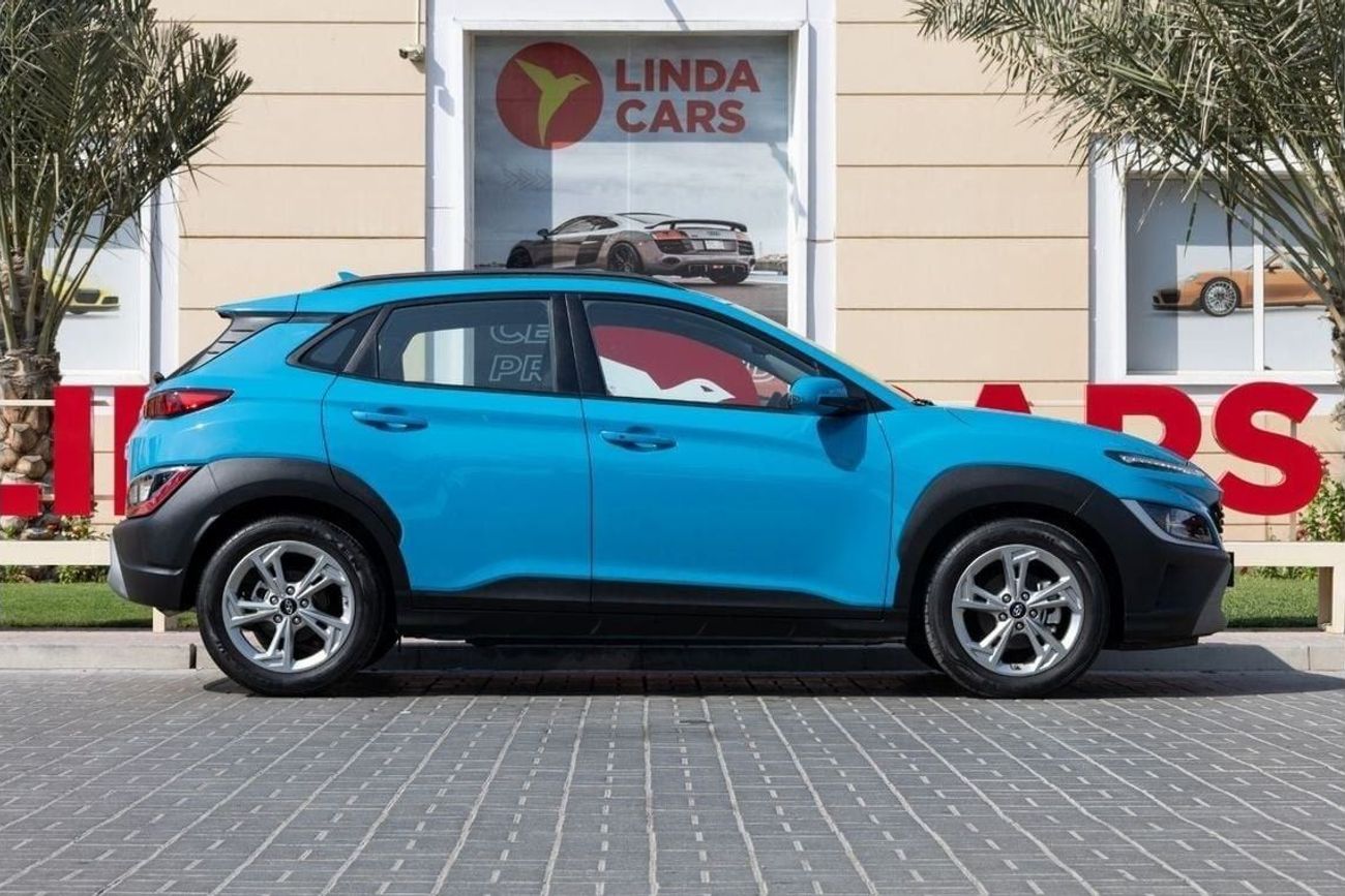 Hyundai Kona Hyundai Kona 2023 GCC under Agency Warranty with Flexible Down-Payment.