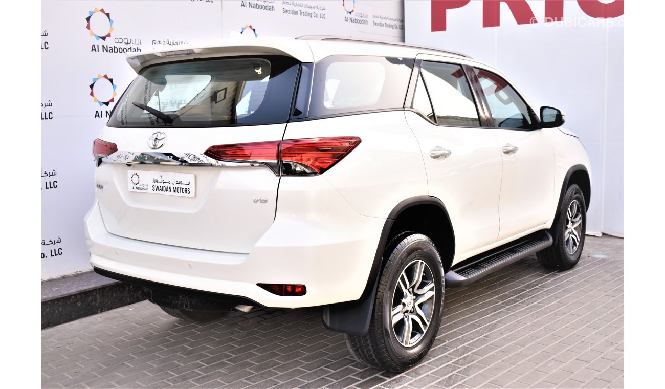 Toyota Fortuner AED 2155 PM | 0% DP | 4.0L GRX V6 4WD GCC WARRANTY