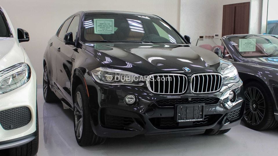 Bmw X6 50i Xdrive For Sale Aed 230 000 Black 2018