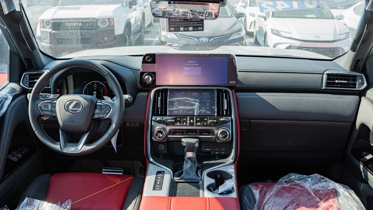 لكزس LX 600 2026 Lexus LX600 F-Sport 3.5L AT Petrol (Black)