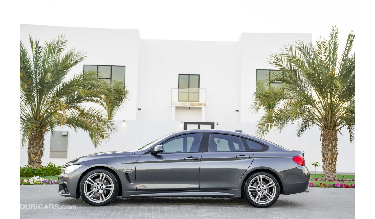 BMW 420i M Sport GranCoupe - Agency Warranty! - GCC - AED 1,743 Per Month - 0% DP