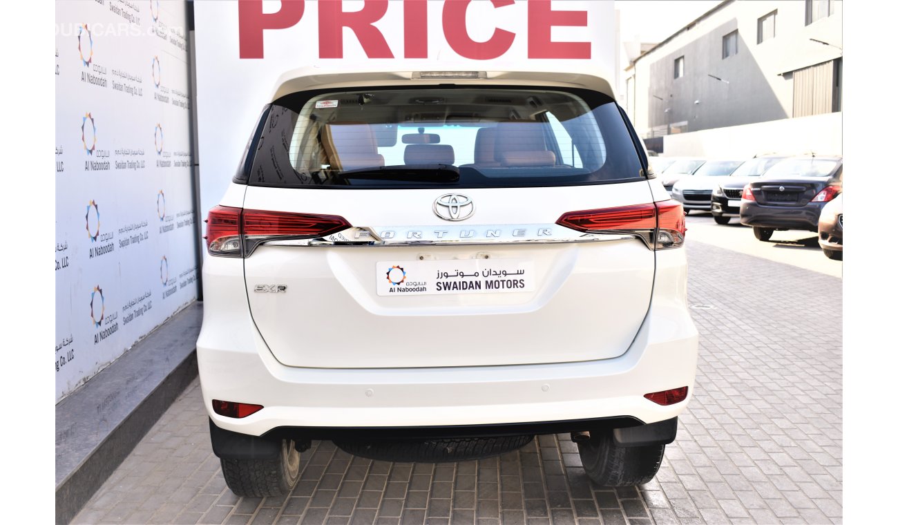 Toyota Fortuner 2.7L EXR 2017 GCC SPECS DEALER WARRANTY