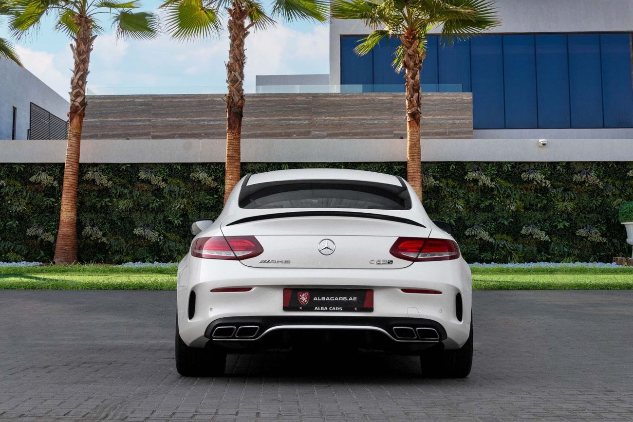 مرسيدس بنز C 63 AMG Std | 3,721 P.M  | 0% Downpayment | Well Maintained!
