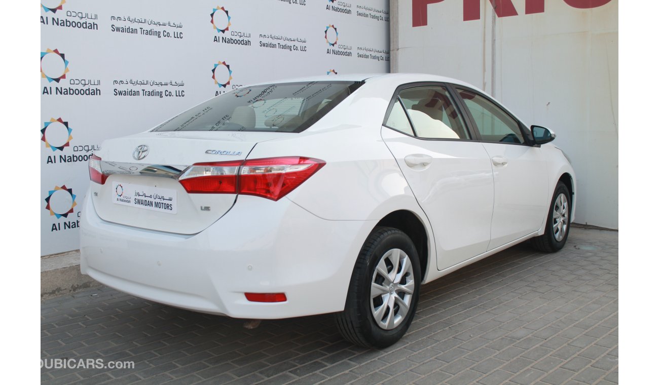 Toyota Corolla 1.6L SE 2015 MODEL WITH CRUISE CONTROL SENSOR