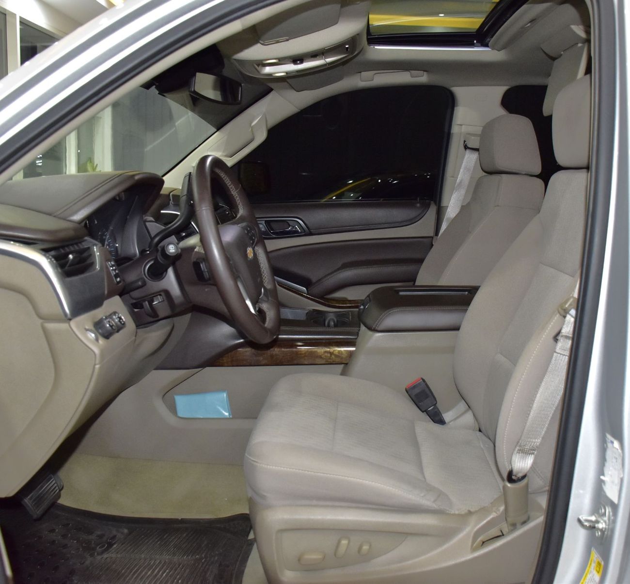 Chevrolet Tahoe EXCELLENT DEAL for our Chevrolet Tahoe LT ( 2016 Model ) in Silver Color GCC Specs