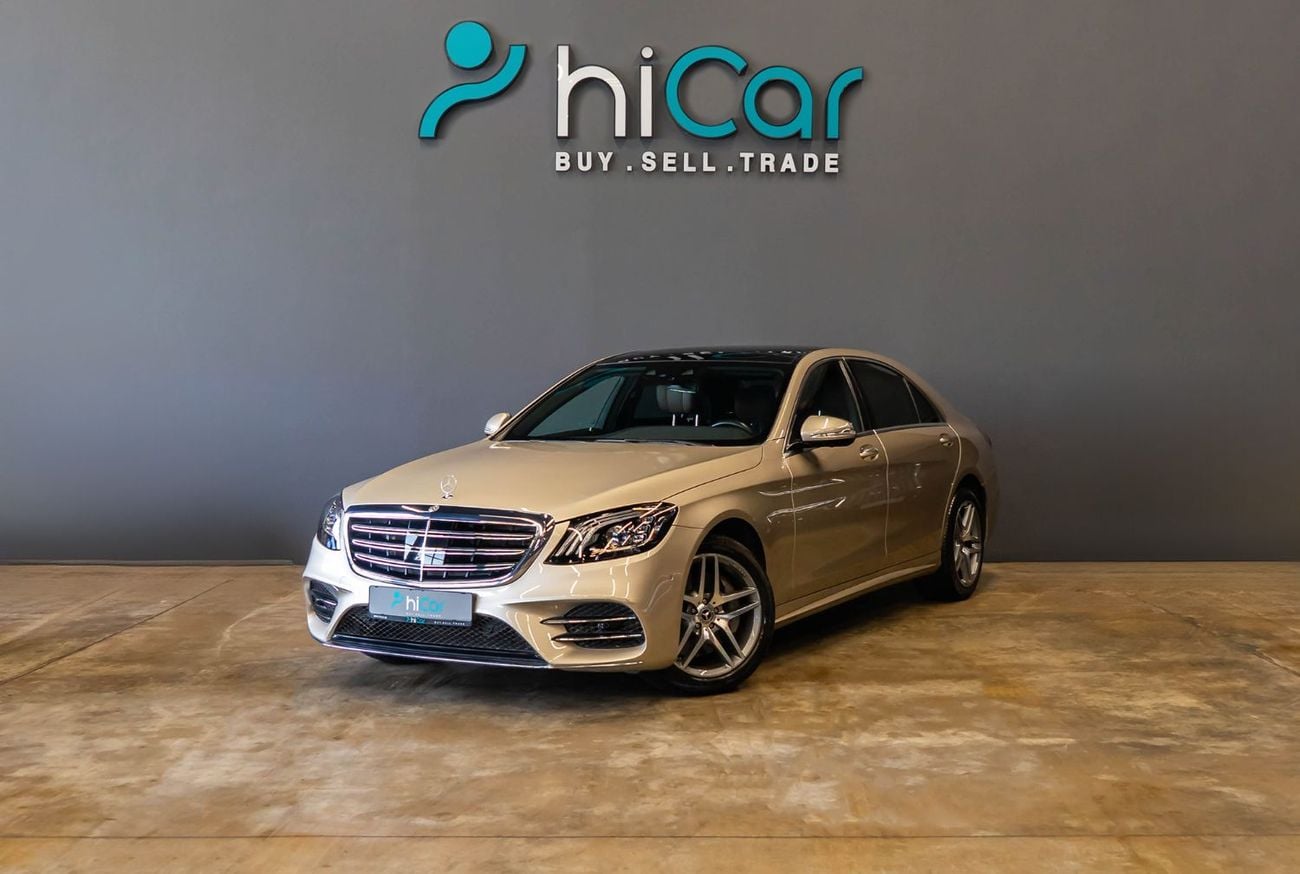 مرسيدس بنز S 450 AED 2,874 P.M • 0% Downpayment • Mercedes-Benz S450 • 1 Year Warranty