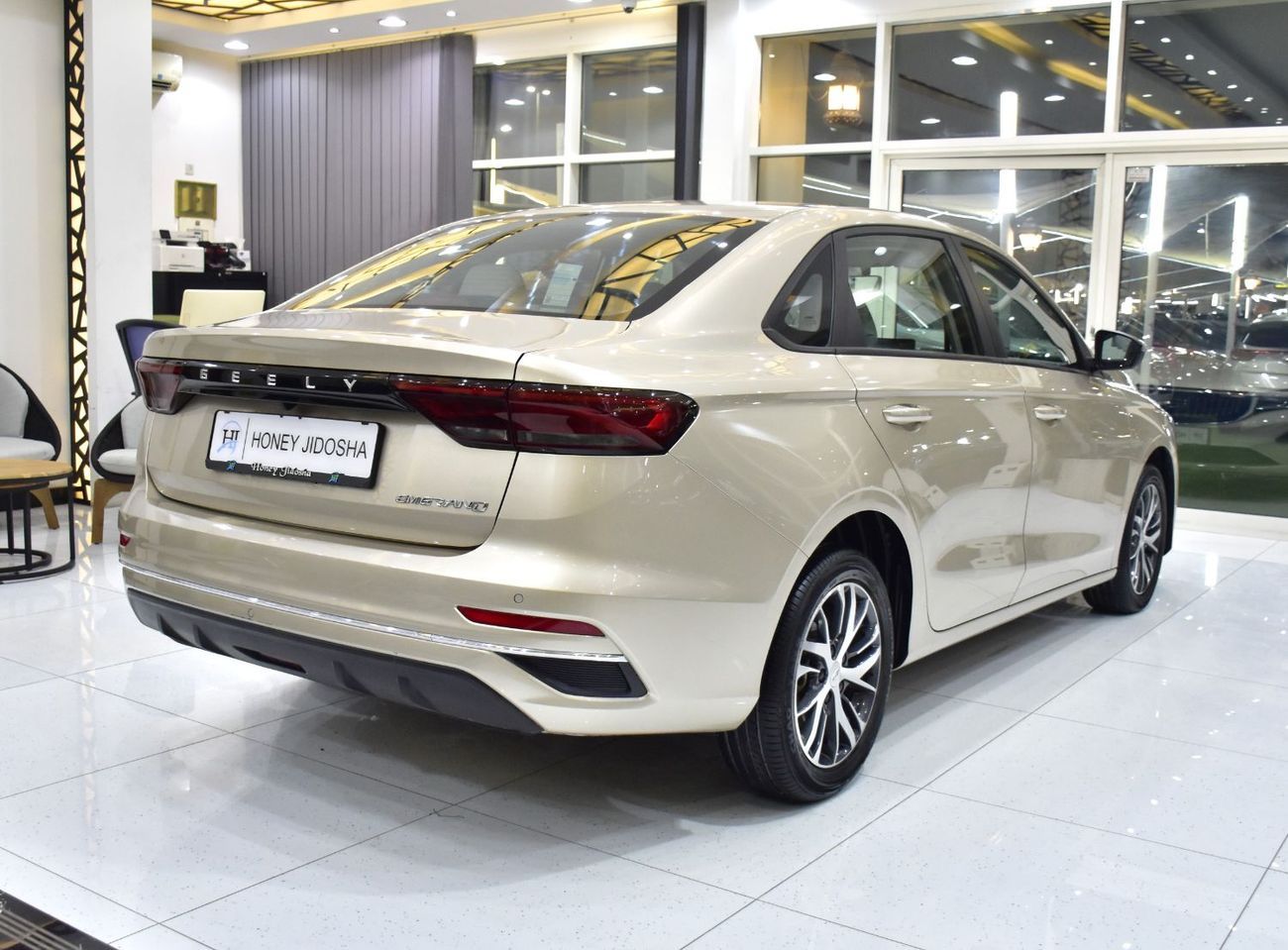 Geely Emgrand EXCELLENT DEAL for our Geely Emgrand 1.5L ( 2024 Model ) in Golden Color GCC Specs