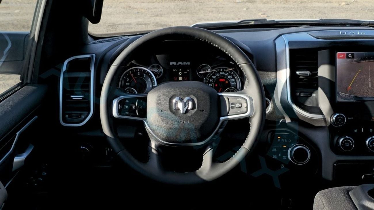 رام 1500 Bighorn eTorque 3.6L V6 4x4 GCC 0Km With 3 Years Or 100,000 Km Warranty