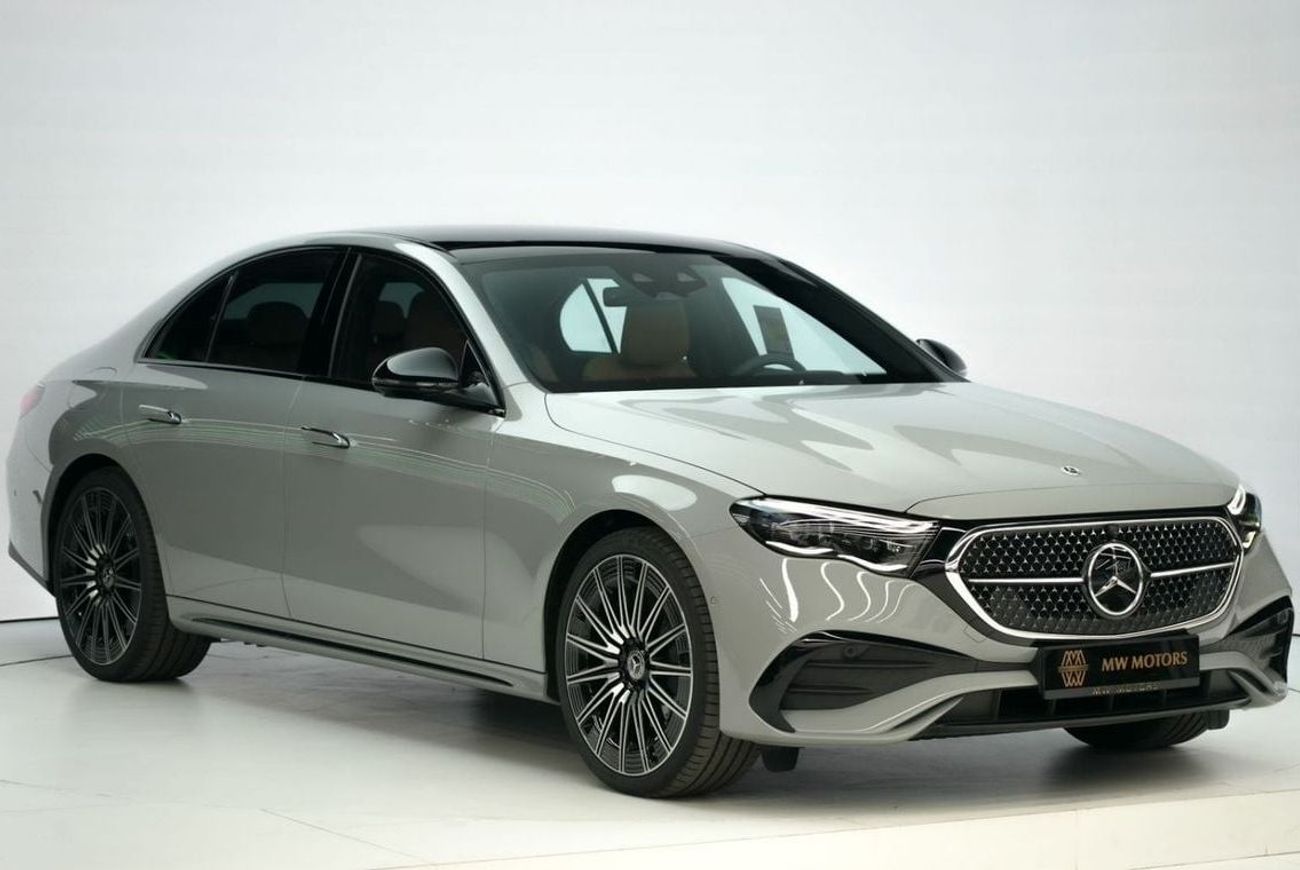 Mercedes-Benz E300 Mercedes-Benz E 300 | 2025 GCC 0km | Agency Warranty | AMG Sports Package | Black Piano Trim