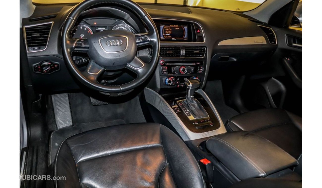 أودي Q5 Audi Q5 2.0L 2015 GCC under Warranty with Zero Down-Payment.