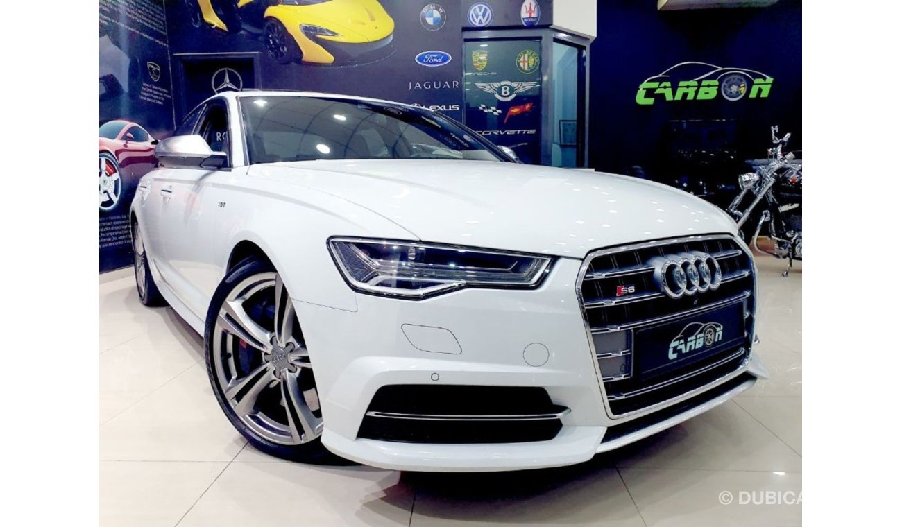 Audi S6 V8 - 2016 - GCC - UNDER WARRANTY - (1,970 AED PER MONTH )