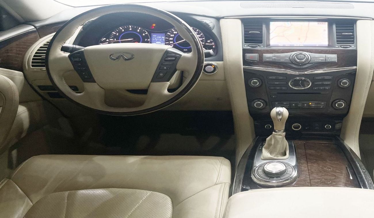 إنفينيتي QX56 NO ACCIDENT